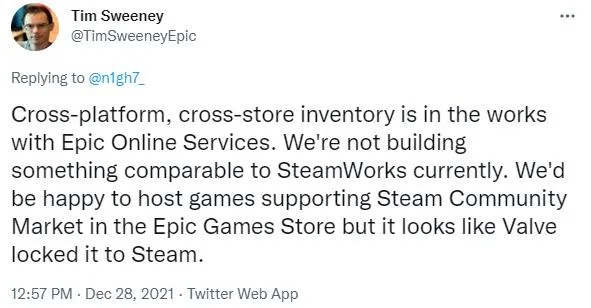 Epic Games 老板蒂姆·斯威尼回应《堡垒之夜》裁员波及患癌员工 后者将失去人寿保险 Epic Games 老板蒂姆·斯威尼回应《堡垒之夜》裁员波及患癌员工 后者将失去人寿保险