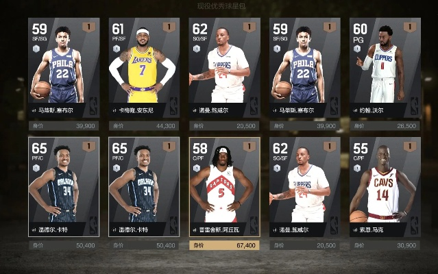 《NBA2KOL2》阿金丨梦幻选秀S4自选商城卡槽二球星包解析