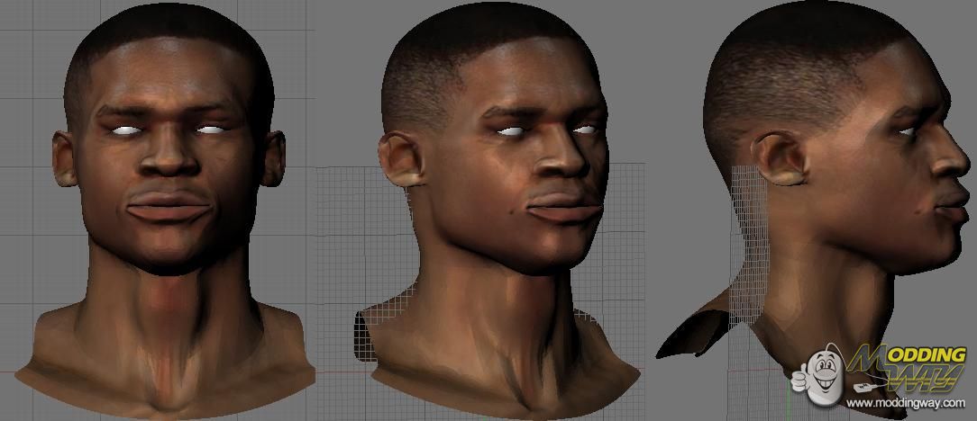 NBA 2K13面补全解析，从高清写实到3D模型替换指南