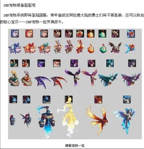 2026 DNF韩服宠物排行深度评测,真毕业伤害宠怎么选? 2026 DNF韩服宠物排行深度评测,真毕业伤害宠怎么选?