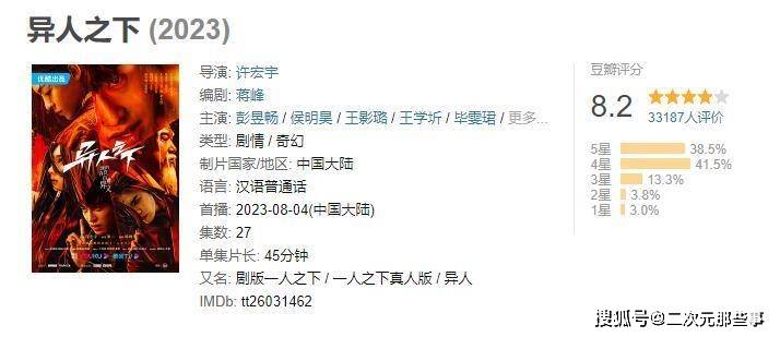 异人之下豆瓣8.1分实至名归?深扒国漫战斗天花板与游戏化改编潜力 异人之下豆瓣8.1分实至名归?深扒国漫战斗天花板与游戏化改编潜力