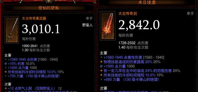 暗黑3野蛮人BD推荐，撕裂流与旋风斩最强加点攻略